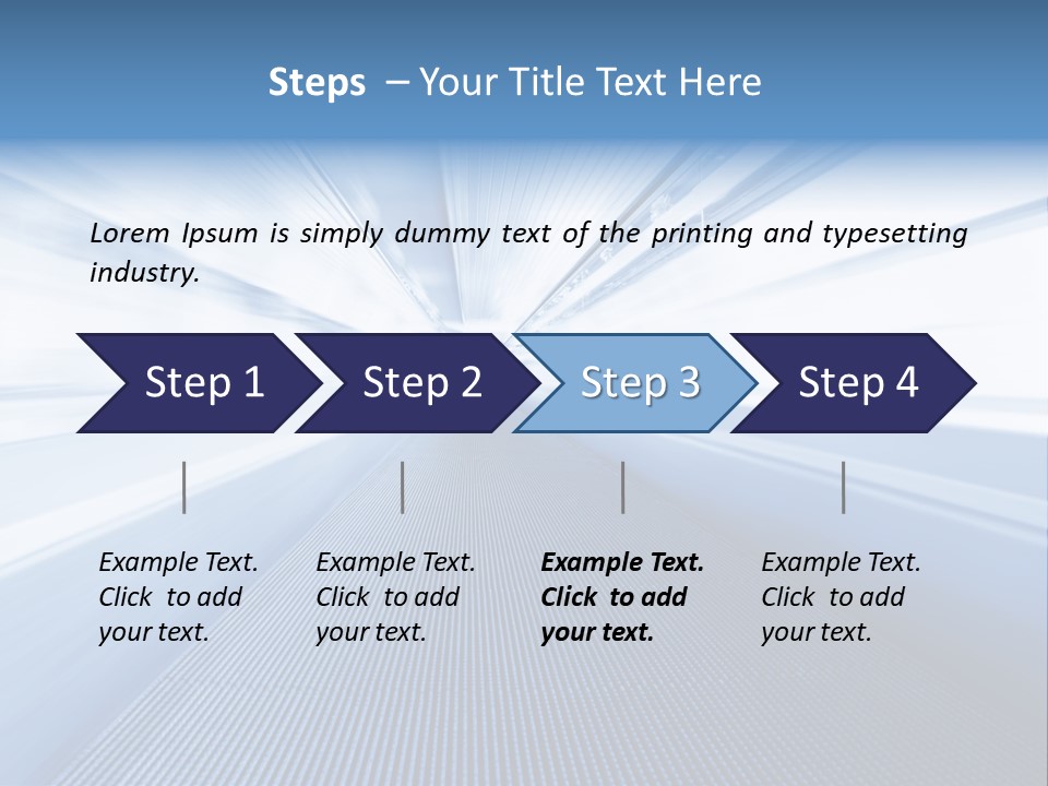 Technology Subway Modern PowerPoint Template