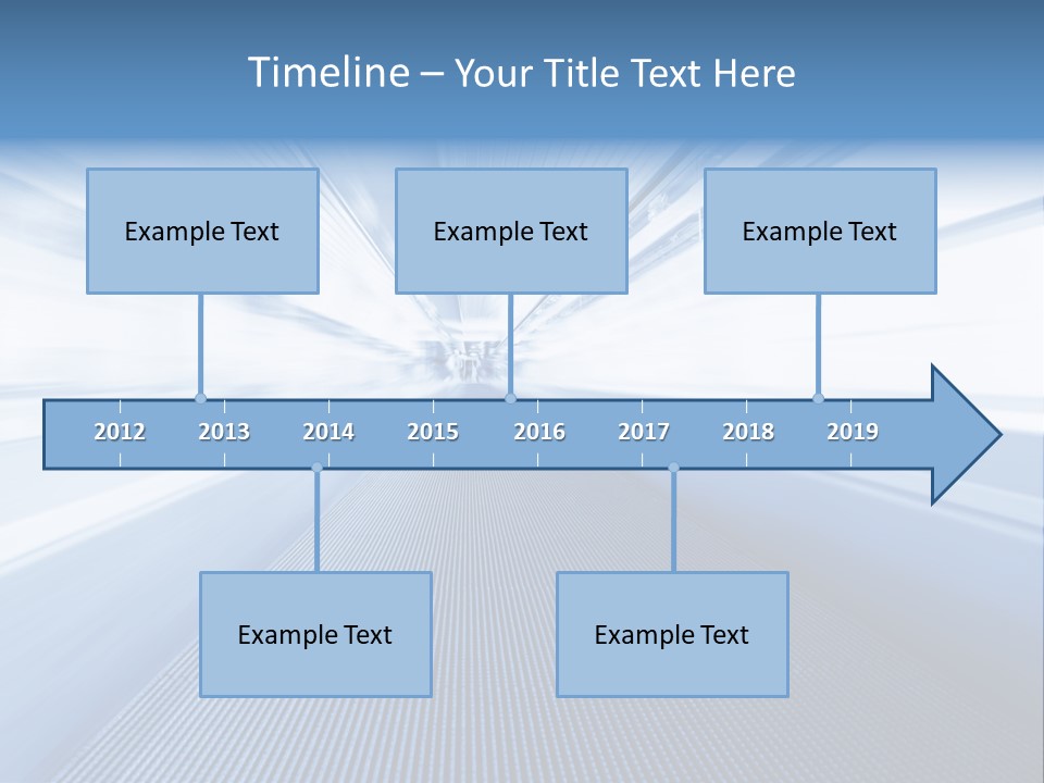 Technology Subway Modern PowerPoint Template