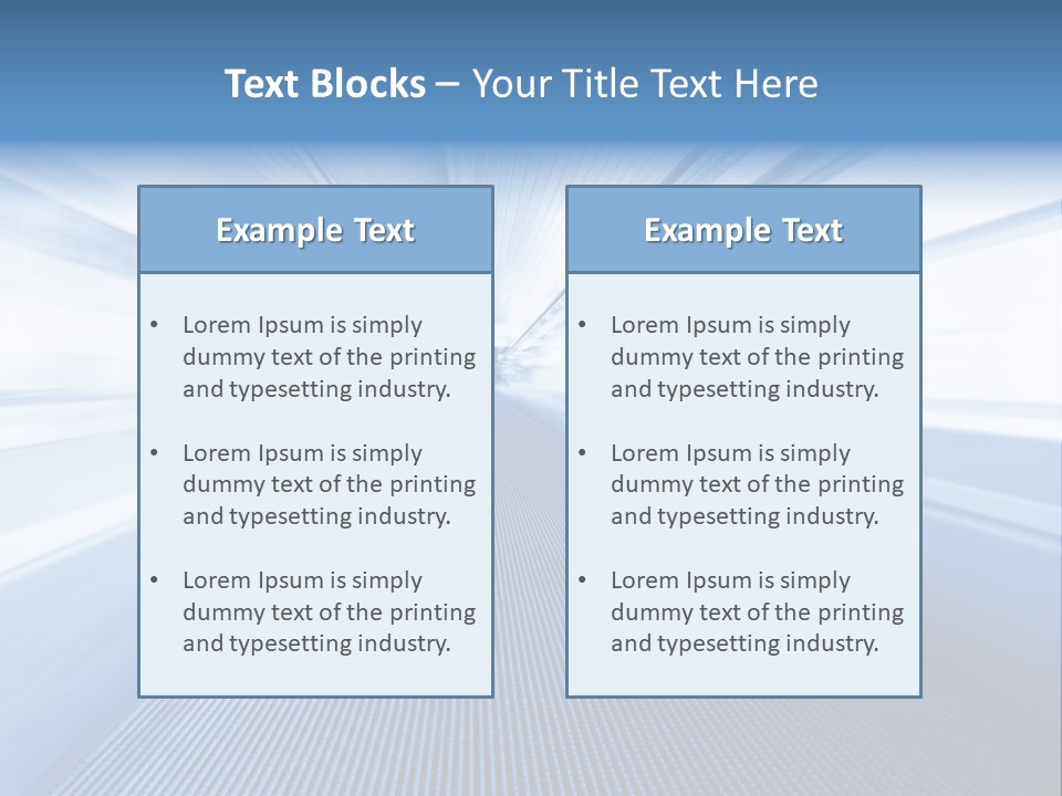 Technology Subway Modern PowerPoint Template