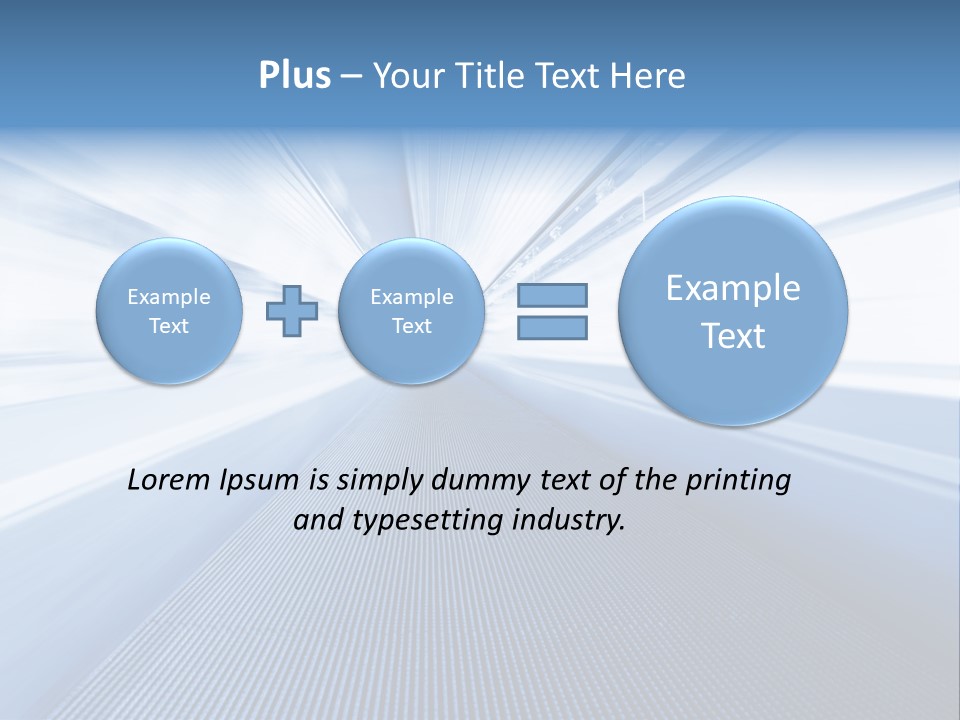 Technology Subway Modern PowerPoint Template