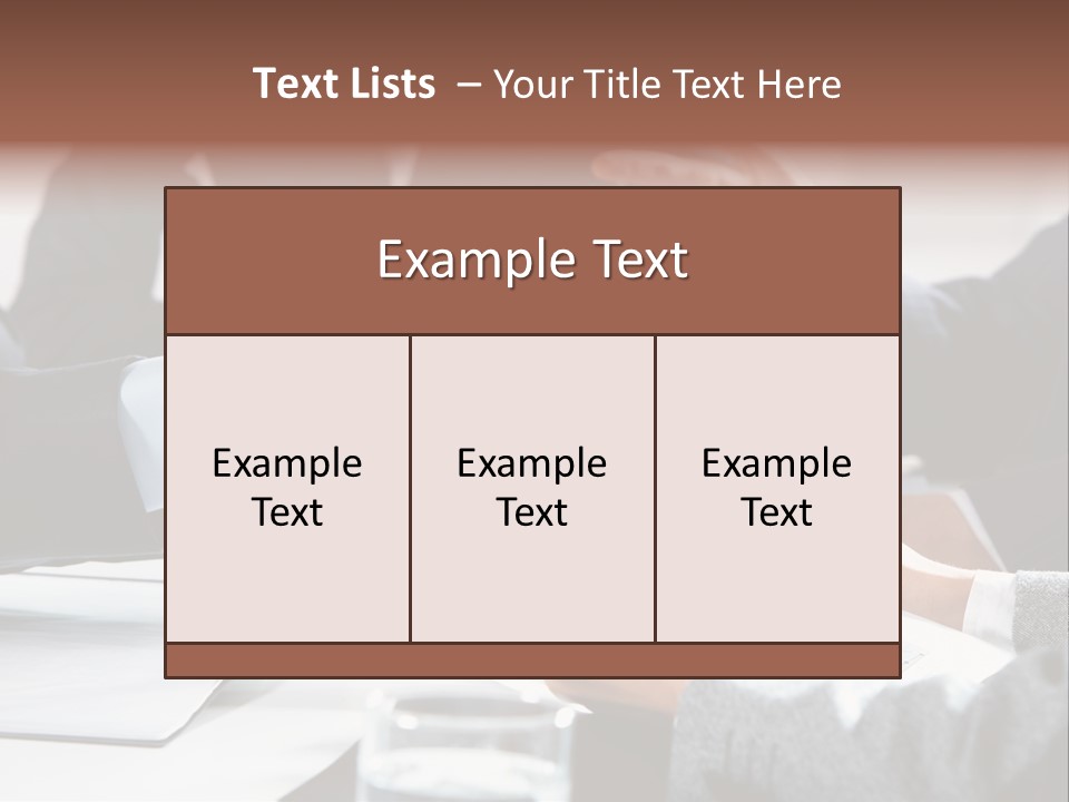 Success Plan Show PowerPoint Template