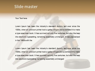 Mallet Background Ruling PowerPoint Template