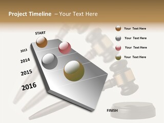 Mallet Background Ruling PowerPoint Template