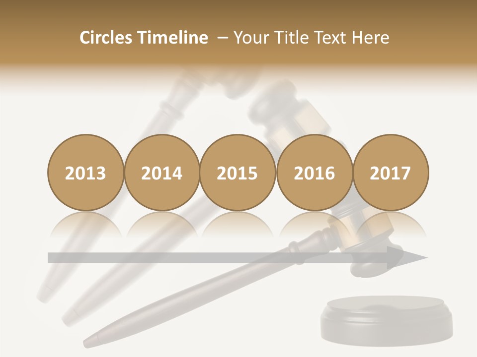 Mallet Background Ruling PowerPoint Template