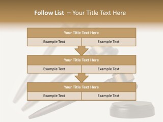 Mallet Background Ruling PowerPoint Template