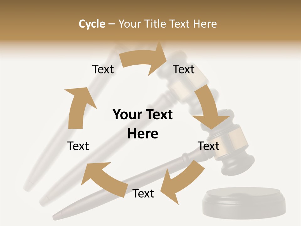 Mallet Background Ruling PowerPoint Template