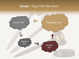 Mallet Background Ruling PowerPoint Template