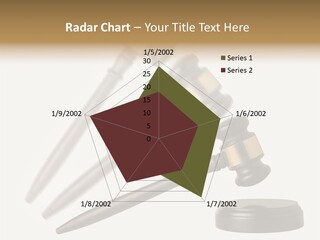 Mallet Background Ruling PowerPoint Template