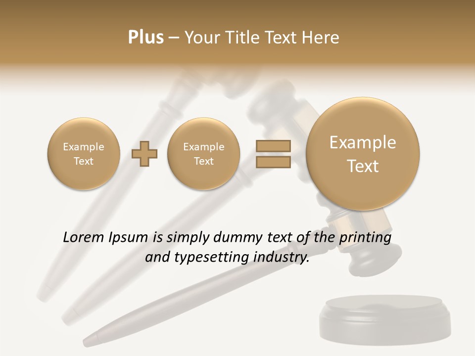 Mallet Background Ruling PowerPoint Template