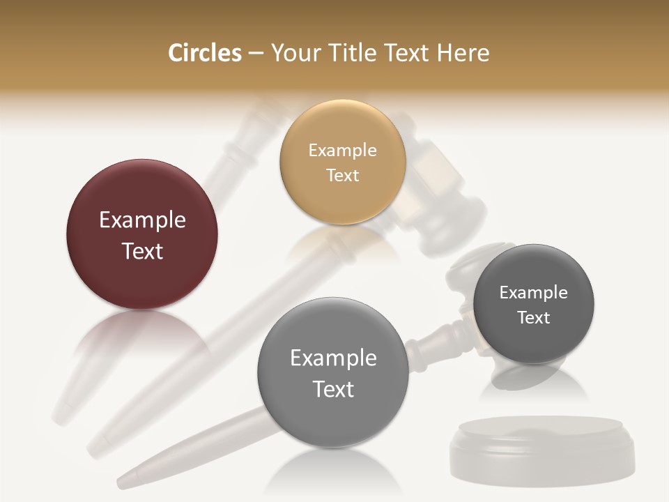 Mallet Background Ruling PowerPoint Template