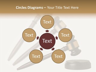 Mallet Background Ruling PowerPoint Template