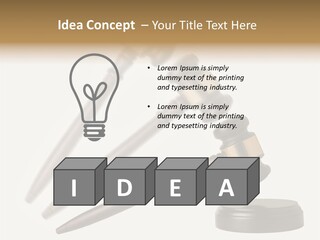 Mallet Background Ruling PowerPoint Template