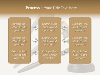Mallet Background Ruling PowerPoint Template