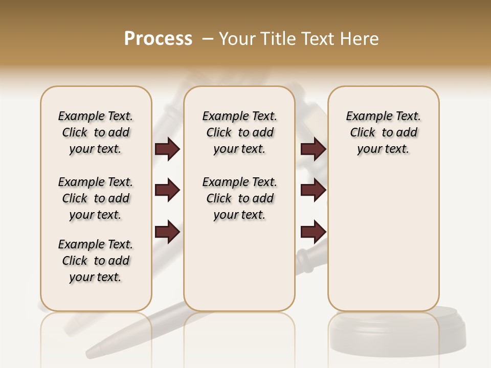 Mallet Background Ruling PowerPoint Template