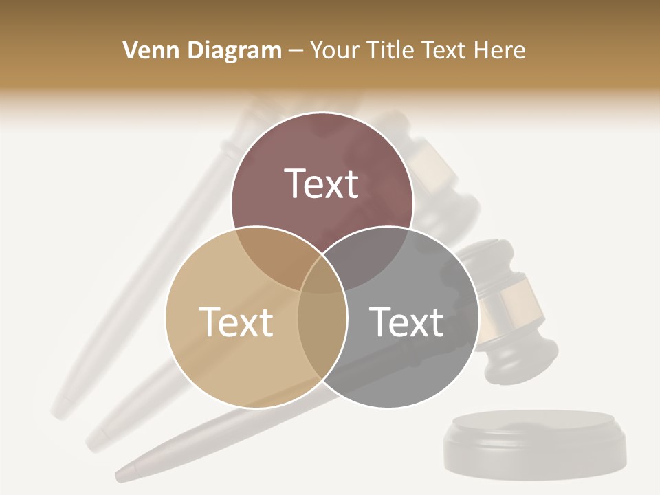 Mallet Background Ruling PowerPoint Template