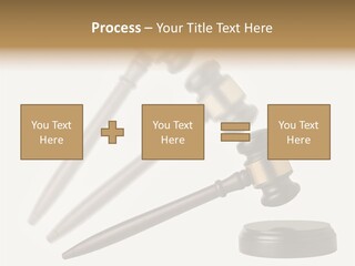 Mallet Background Ruling PowerPoint Template