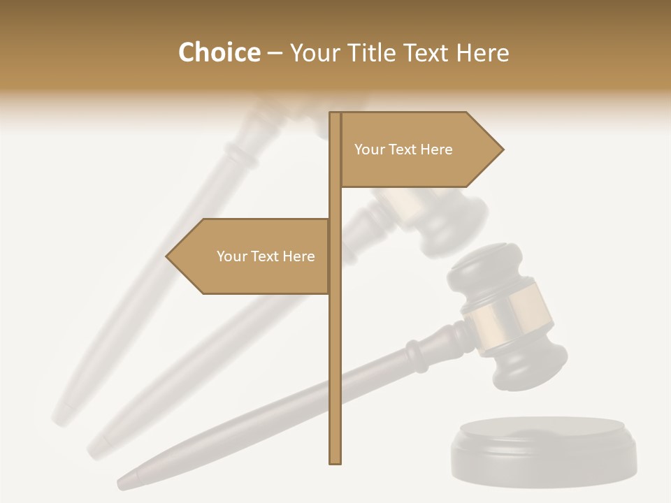 Mallet Background Ruling PowerPoint Template