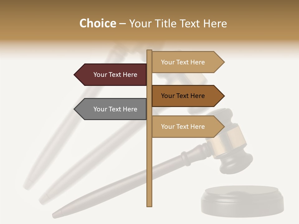 Mallet Background Ruling PowerPoint Template