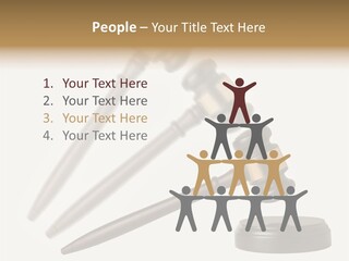 Mallet Background Ruling PowerPoint Template