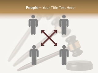 Mallet Background Ruling PowerPoint Template