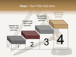Mallet Background Ruling PowerPoint Template