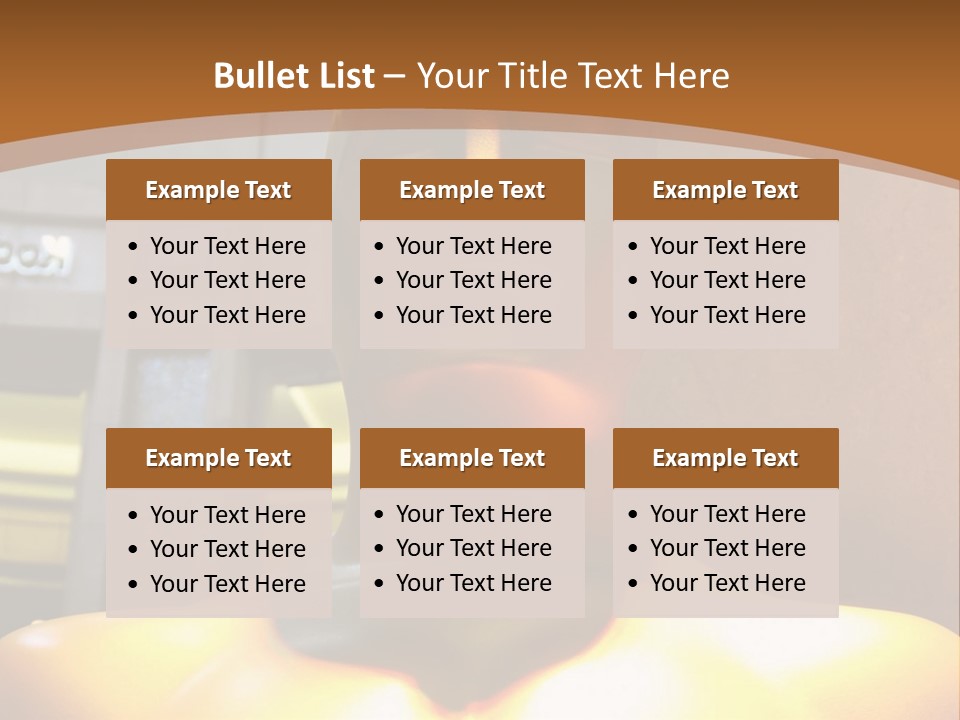 A Statue Of A Man In Front Of A Building PowerPoint Template