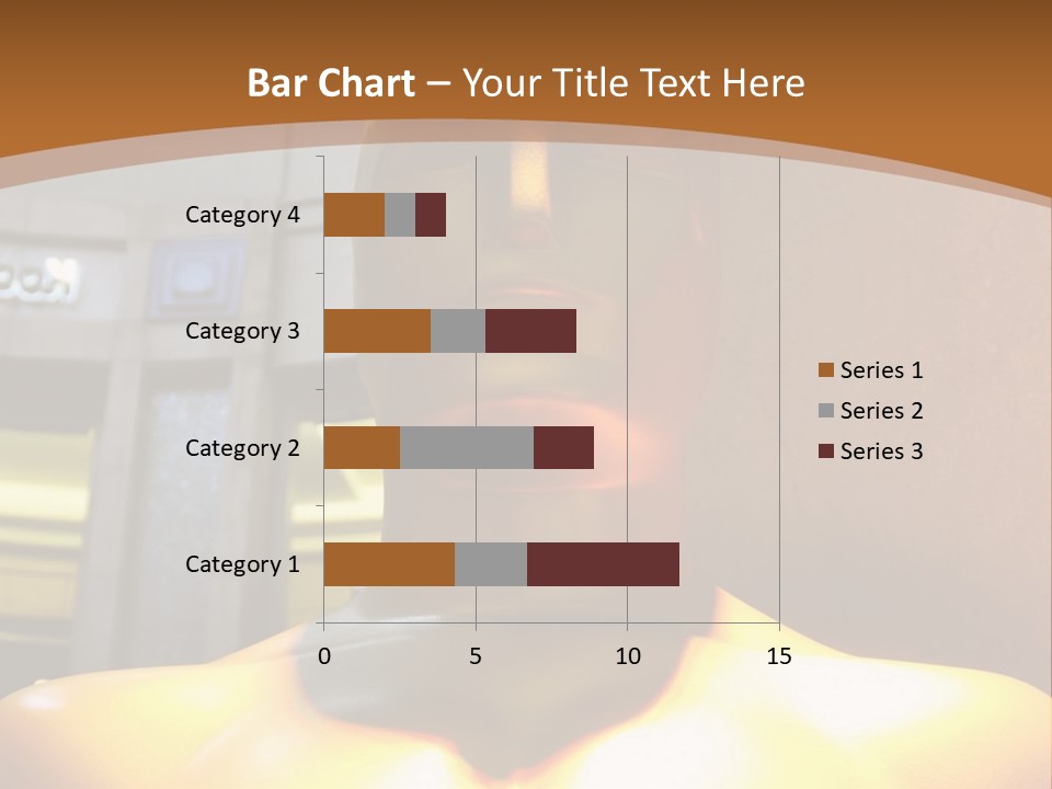 A Statue Of A Man In Front Of A Building PowerPoint Template