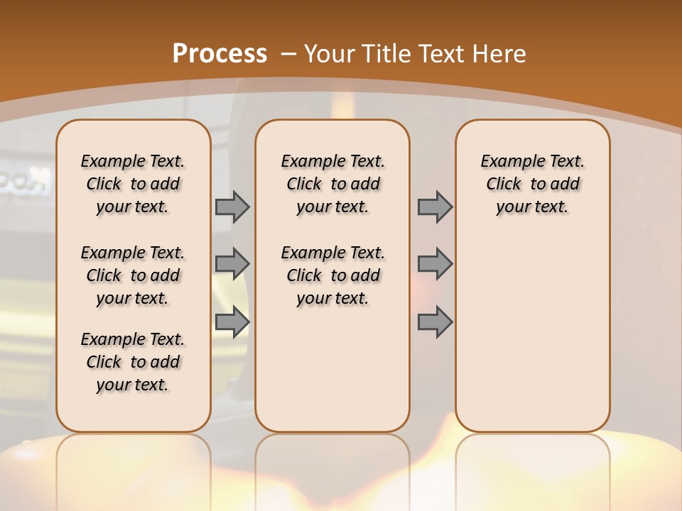 A Statue Of A Man In Front Of A Building PowerPoint Template