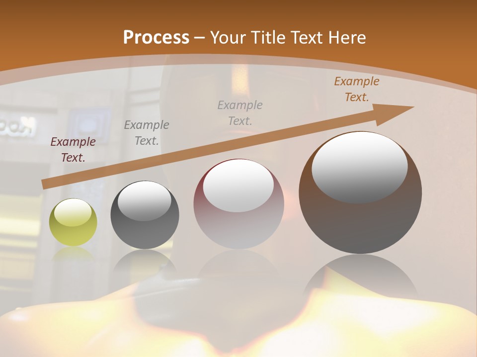 A Statue Of A Man In Front Of A Building PowerPoint Template