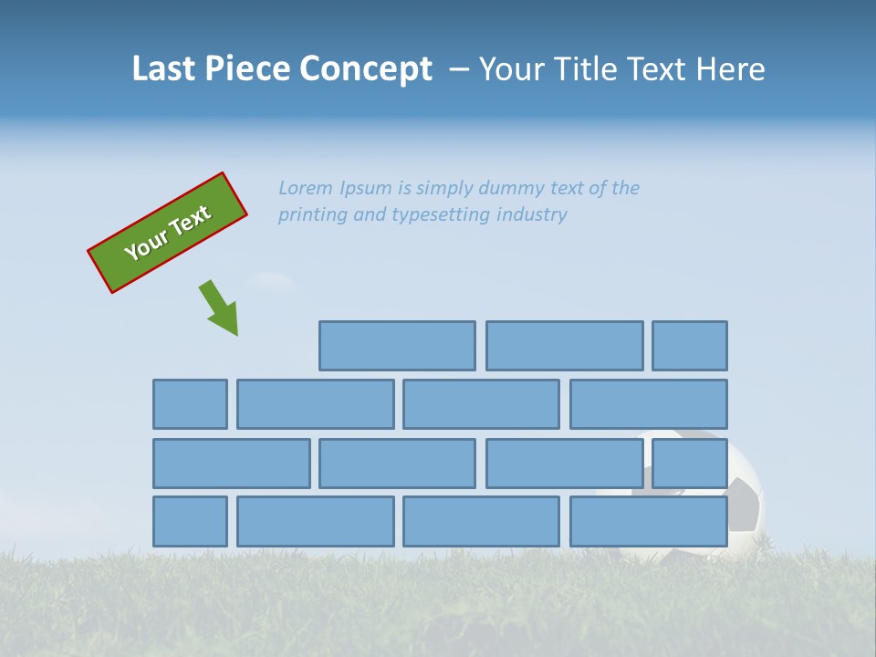 Strong Grass Green PowerPoint Template