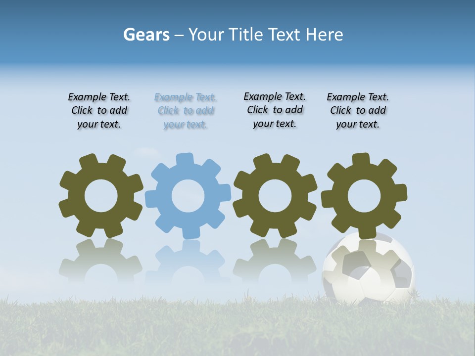 Strong Grass Green PowerPoint Template