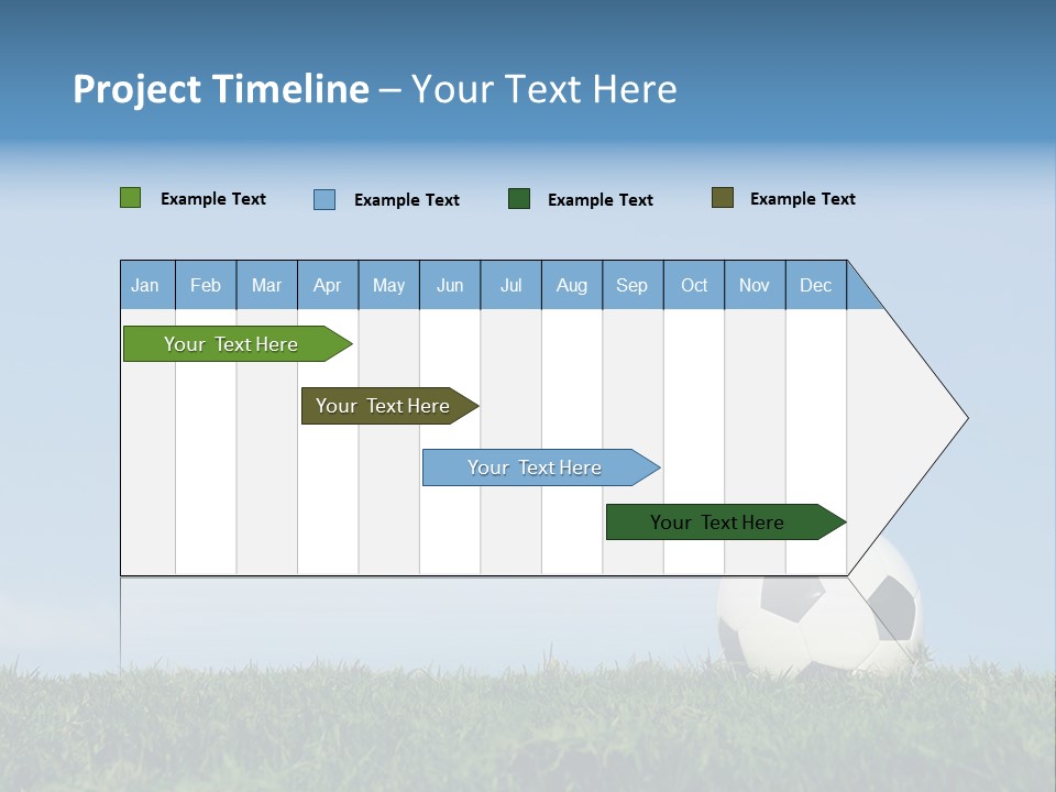 Strong Grass Green PowerPoint Template