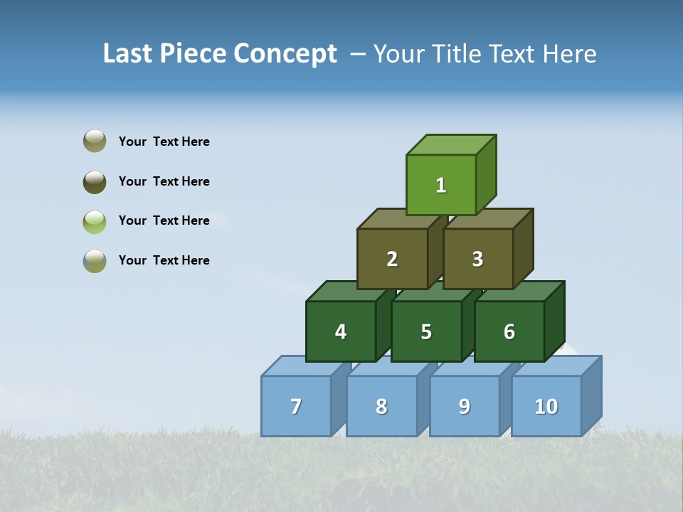 Strong Grass Green PowerPoint Template