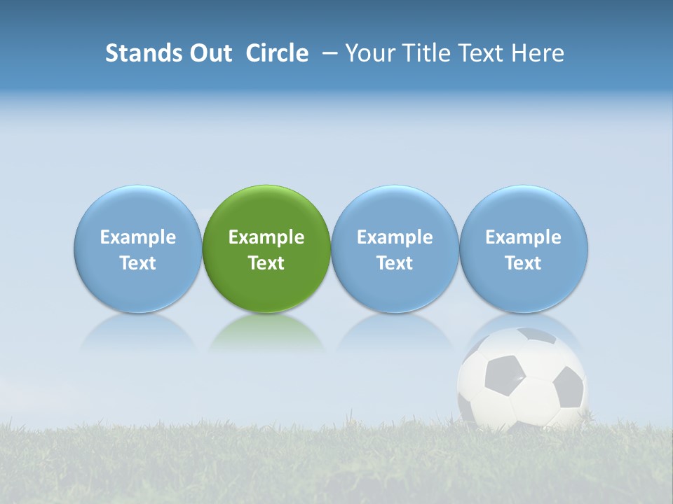 Strong Grass Green PowerPoint Template