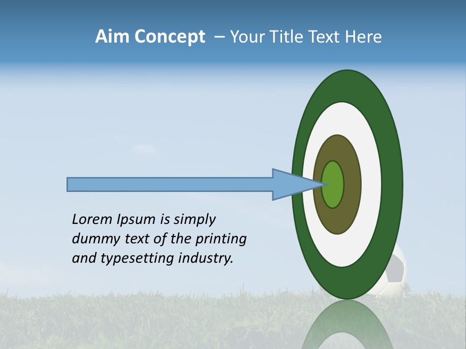 Strong Grass Green PowerPoint Template