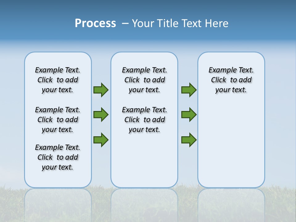 Strong Grass Green PowerPoint Template