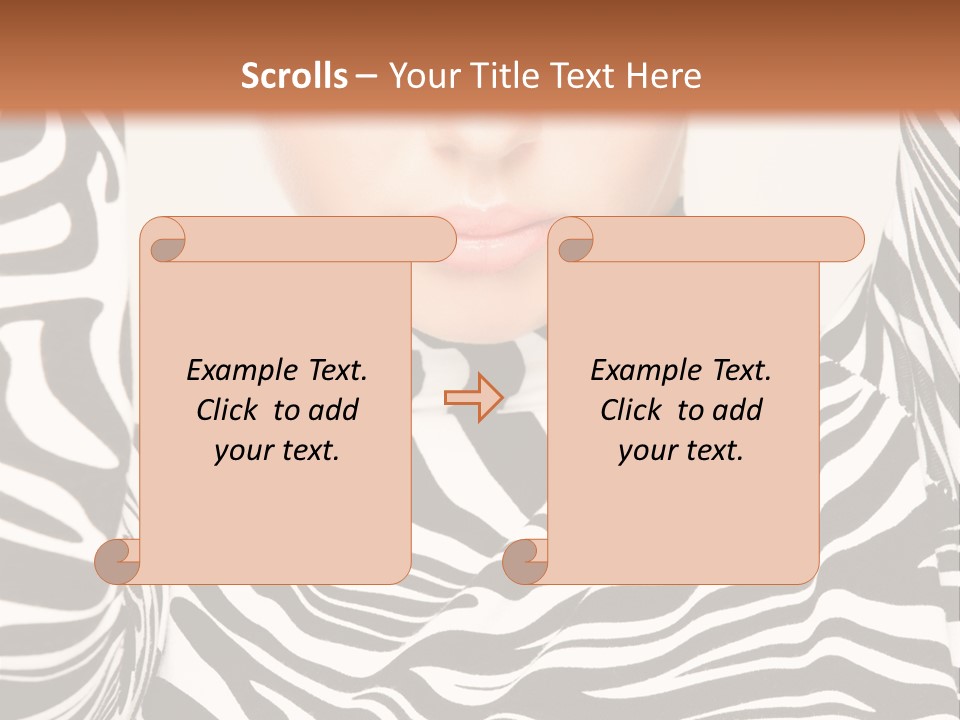 Shine Wall Yellow PowerPoint Template