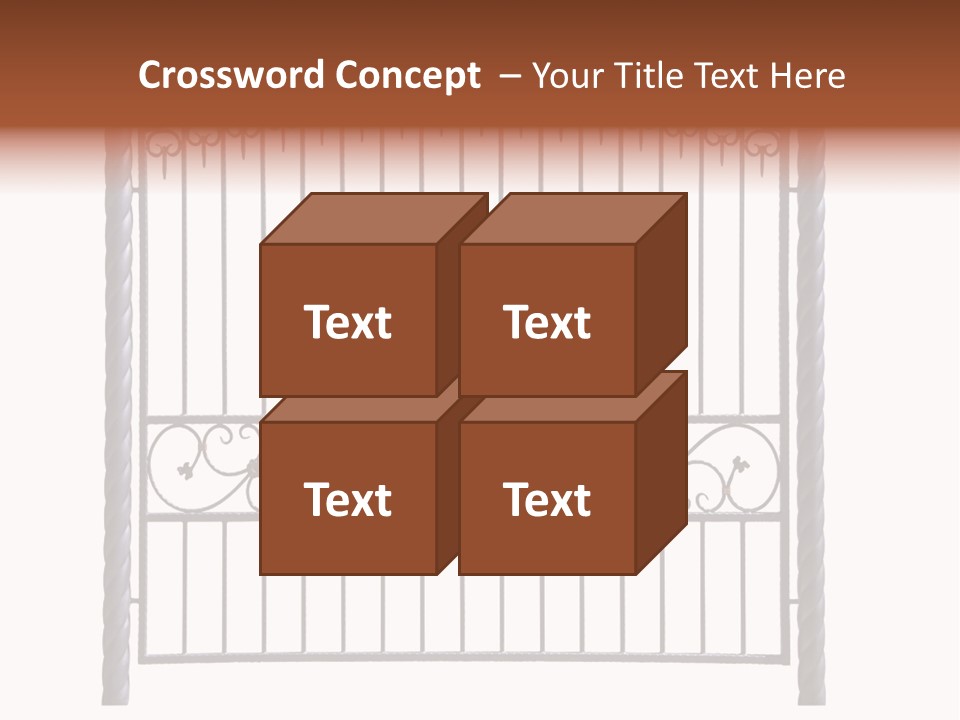 Swirl Trailing Spectrum PowerPoint Template
