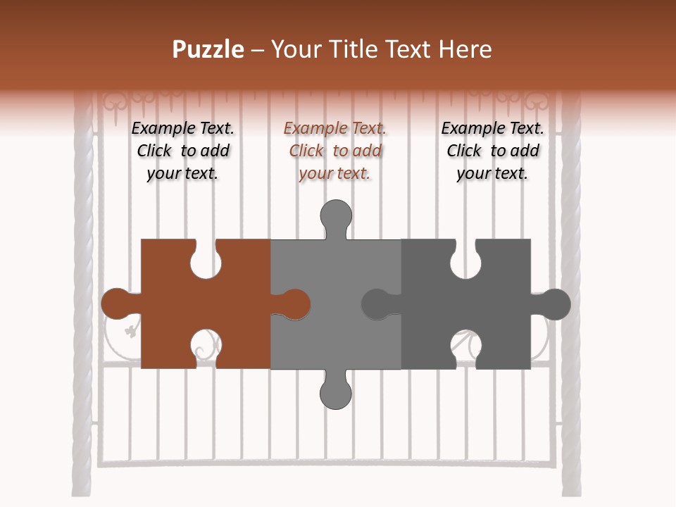 Swirl Trailing Spectrum PowerPoint Template