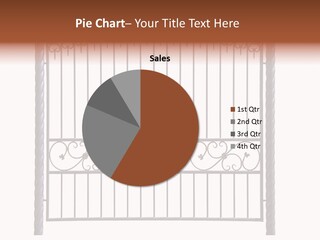 Swirl Trailing Spectrum PowerPoint Template