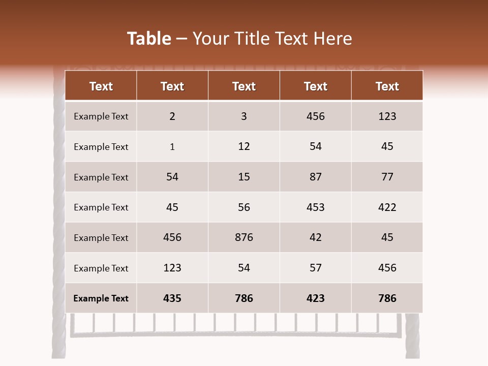 Swirl Trailing Spectrum PowerPoint Template