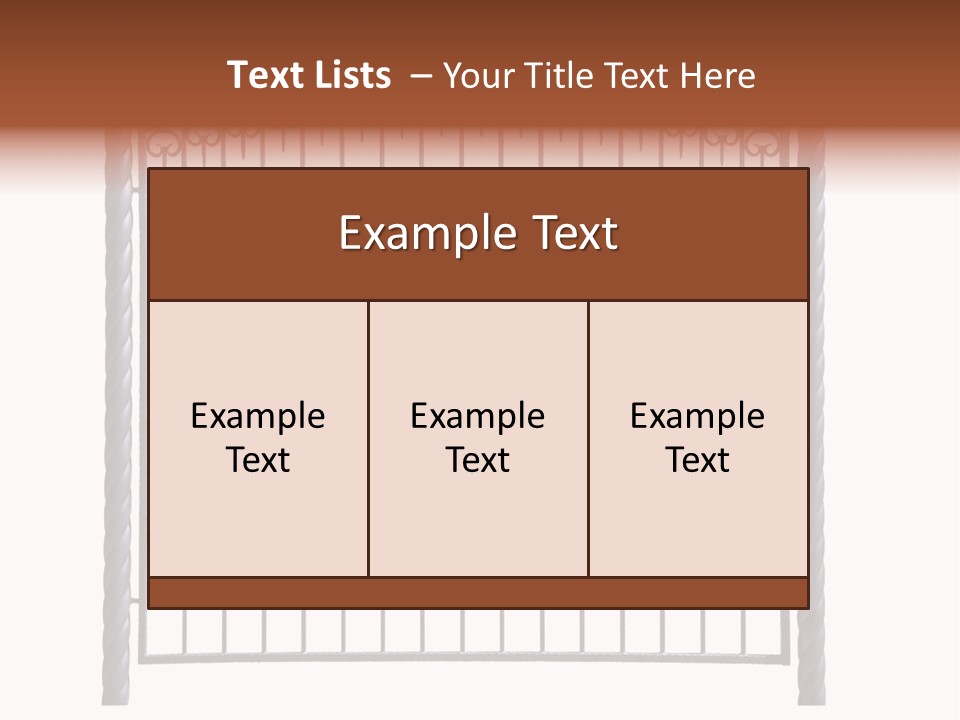 Swirl Trailing Spectrum PowerPoint Template