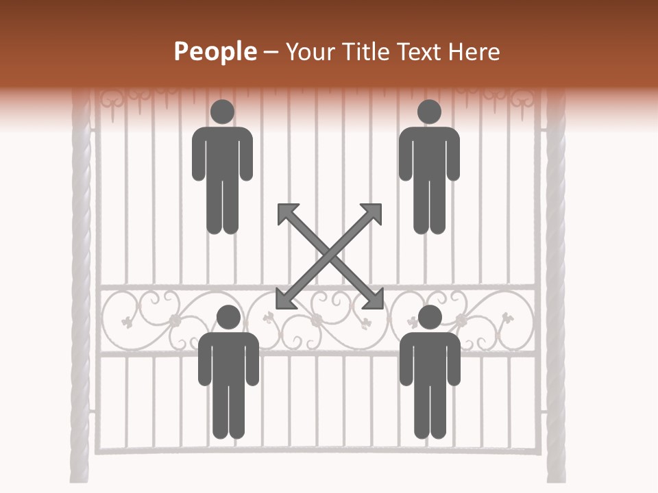 Swirl Trailing Spectrum PowerPoint Template