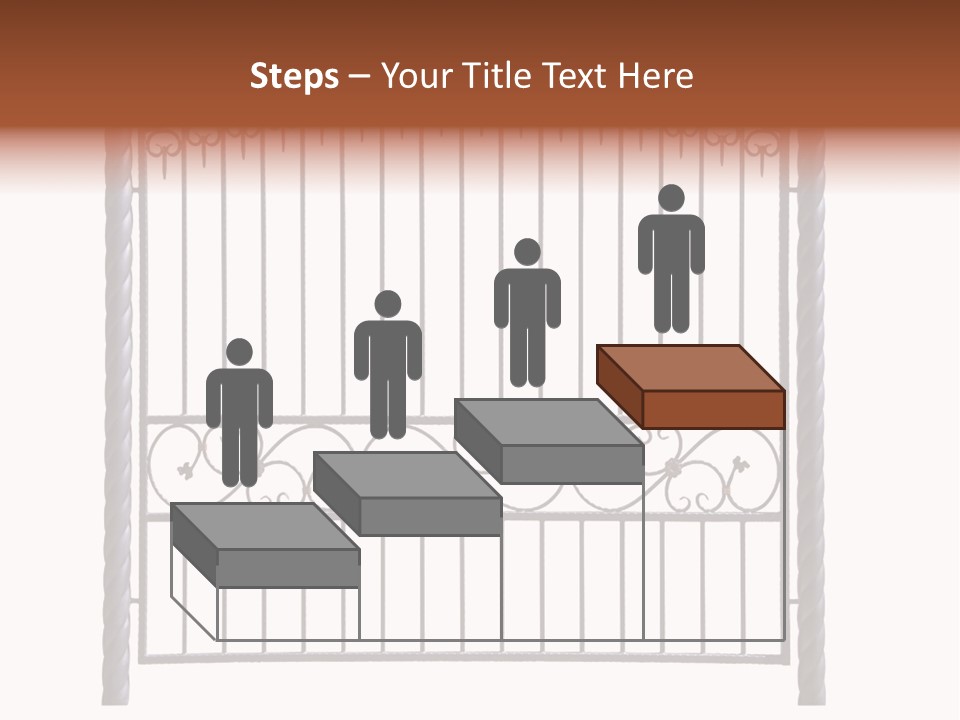 Swirl Trailing Spectrum PowerPoint Template
