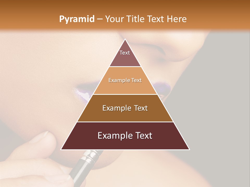 Gold Light Blur PowerPoint Template