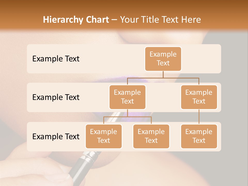 Gold Light Blur PowerPoint Template