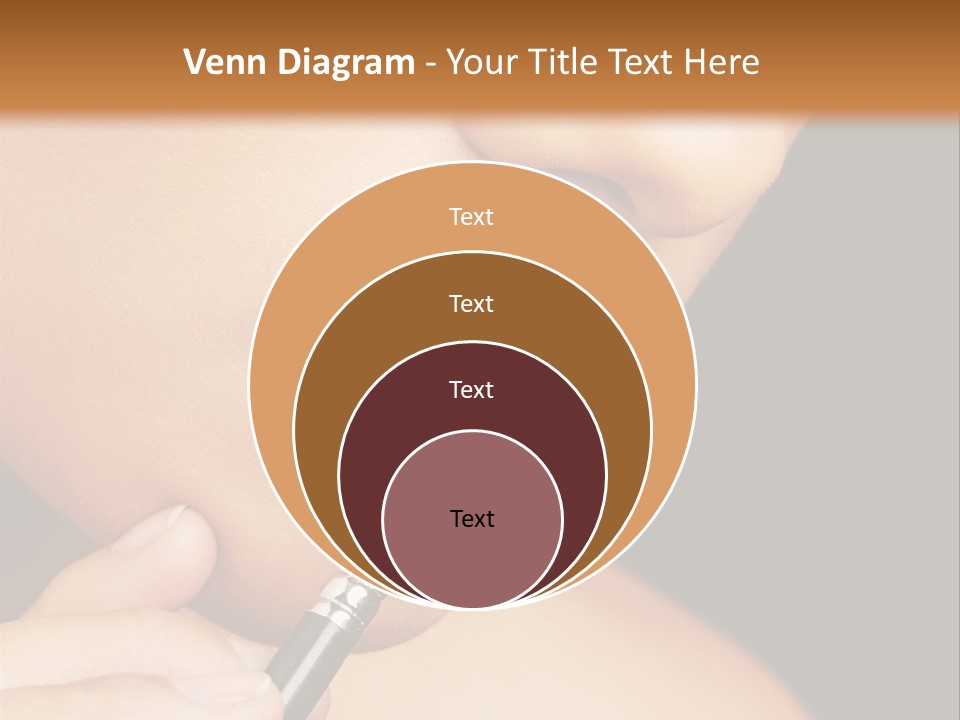 Gold Light Blur PowerPoint Template