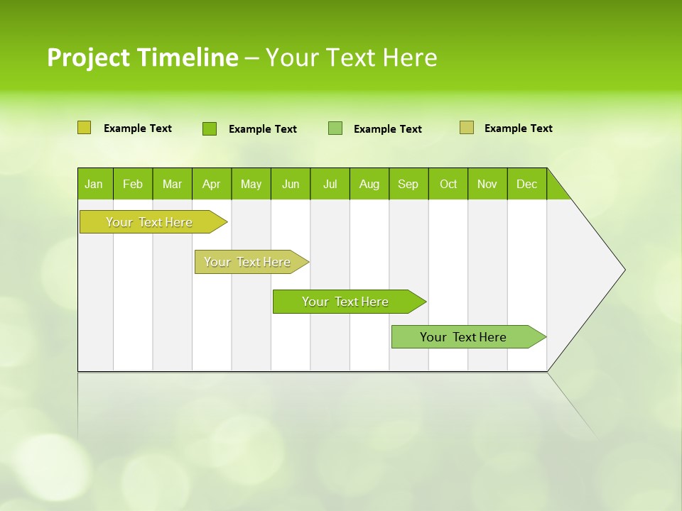 Swirl Colorful Streak PowerPoint Template