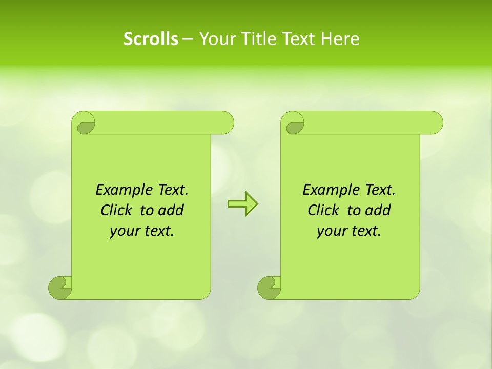 Swirl Colorful Streak PowerPoint Template