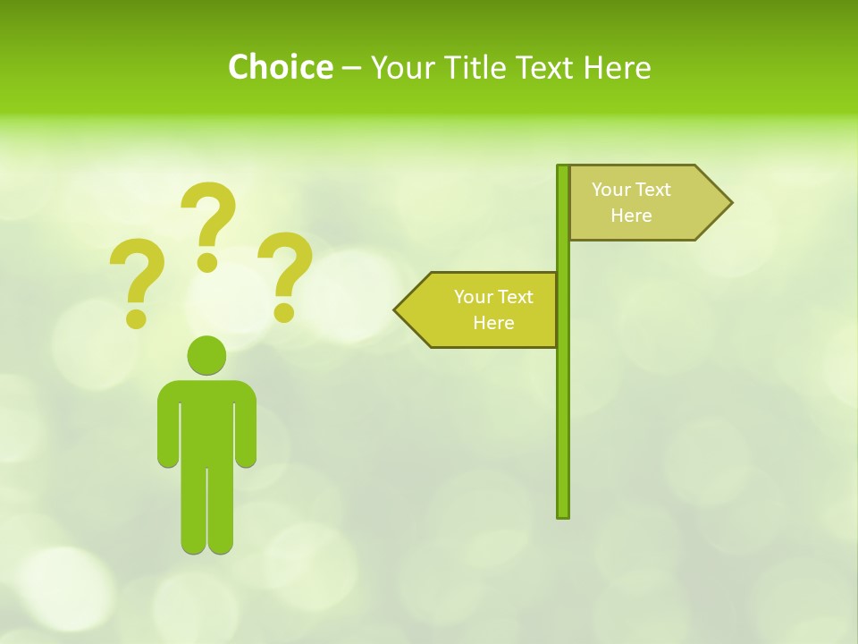 Swirl Colorful Streak PowerPoint Template